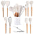 11pc White Kitchen Utensil Set