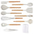 11pc White Kitchen Utensil Set