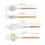 11pc White Kitchen Utensil Set