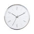 Airport Modern Silver Wall Clock