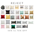 REJECT Cushion Cover A