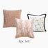 3pc Modern Soft No.1 Cushion Cover Set