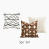 3pc Modern Soft No.2 Cushion Cover Set