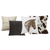 4pc Modern Luxury No.1 Cushion Cover Set