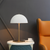 Metallic Mushroom Dome Table Lamp