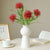 2pc Artificial Pincushion Flower Set