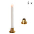 2pc Cone Taper Candle Stick Holder Set