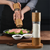 2pc Wooden Salt Pepper Mill Grinder Set