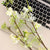 3pc Artificial White Fontanesia Fortunei Plant Set