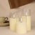 3pc LED Acrylic Candles Set