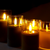 3pc LED Acrylic Candles Set