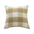 3pc Checkered Stripe Cushion Cover Set