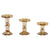 3pc Pillar Candle Holder Set