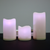 3pc 12-Colour LED Light Candle Set