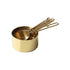 4pc Metallic Measuring Cup Set