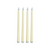 4pc LED Light Taper Candle Set