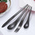 4pc Minimalist Slim Matte Cutlery Set