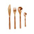 4pc Vintage Matte Cutlery set