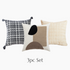 3pc Modern Farmhouse No.4 Cushion Cover Set