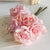 5pc Artificial Curl Edge Moisture Rose Bouquet