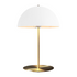 Metallic Mushroom Dome Table Lamp