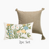 2pc Modern Farmhouse No.5 Cushion Cover Set