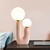 Double-headed U-shaped Table Lamp