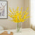 6pc Artificial Golden Shower Oncidium Orchid Plant Set