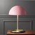 Metallic Mushroom Dome Table Lamp