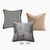 3pc Modern Luxury No.3 Cushion Cover Set