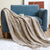 Zigzag Embossed Knit Throw Blanket