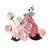 7pc Artificial Anthurium Hydrangea Orchid Flower Set