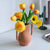 8pc Artificial Tulip Poppy Carnation Flower Set