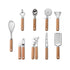 9pc Wooden Kitchen Gadget Set