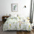 Botanical Floral Duvet Cover and Pillowcase Set