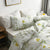 Botanical Floral Duvet Cover and Pillowcase Set