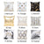 Gold Black White Print Soft Flannel Diamond Cushion Cover Pillow Case Throw 45cm