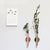 Pauline Rose Gold Hanging Wall Flower Holder Tube Vase