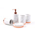 Rose Gold x Marble Bathroom Accessory Set