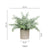 Artificial Green Leaf Plant with Pot