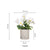 Artificial Flower Bouquet with Pot