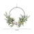 Artificial Winter Antler Fern Cotton Flower Wreath