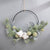 Artificial Winter Antler Fern Cotton Flower Wreath