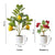 Artificial Potted Lemon Raspberry Tree Plant