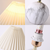 Pleated Shade Ball Base Table Lamp