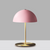 Metallic Mushroom Dome Table Lamp