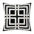 Geometric Monochrome Cushion Cover