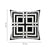 Geometric Monochrome Cushion Cover