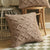 Geometric Knitted Pattern Plush Cushion Cover