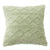 Geometric Knitted Pattern Plush Cushion Cover